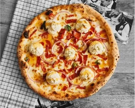 Sonny Honey pizza from Johnny Gio's Eastgardens